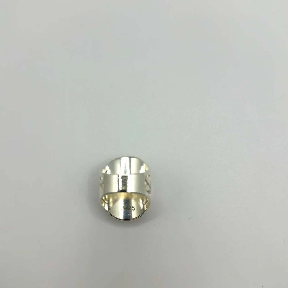 Elegant 925 silver real stone ring​ ✨